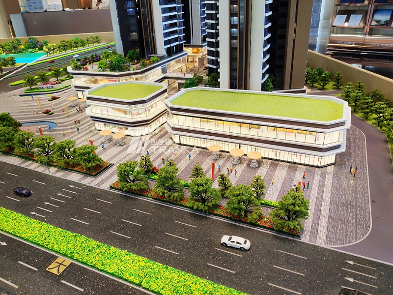增城麗江國際建筑模型