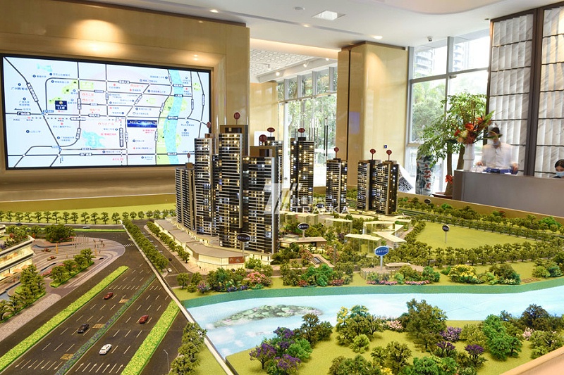 增城麗江國際建筑模型