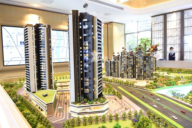 增城麗江國際建筑模型