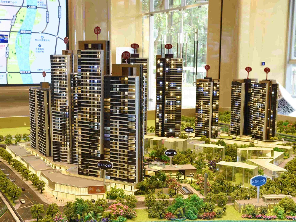 增城麗江國(guó)際建筑沙盤模型案例