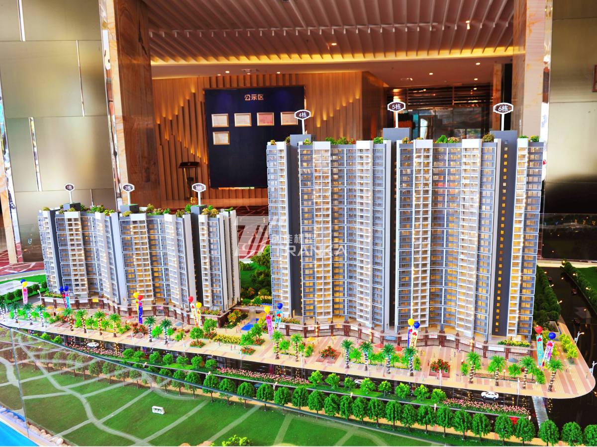 南沙時(shí)代長(zhǎng)島售樓沙盤建筑模型案例